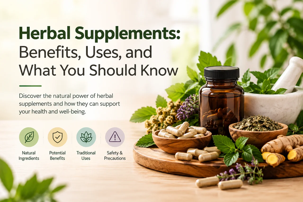 Herbal Supplements: Benefits, Uses & Safety Guide