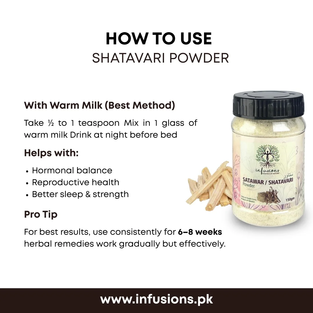 Shatawari 100% natural pure quality seals - chemical-free, non-GMO and preservative-free