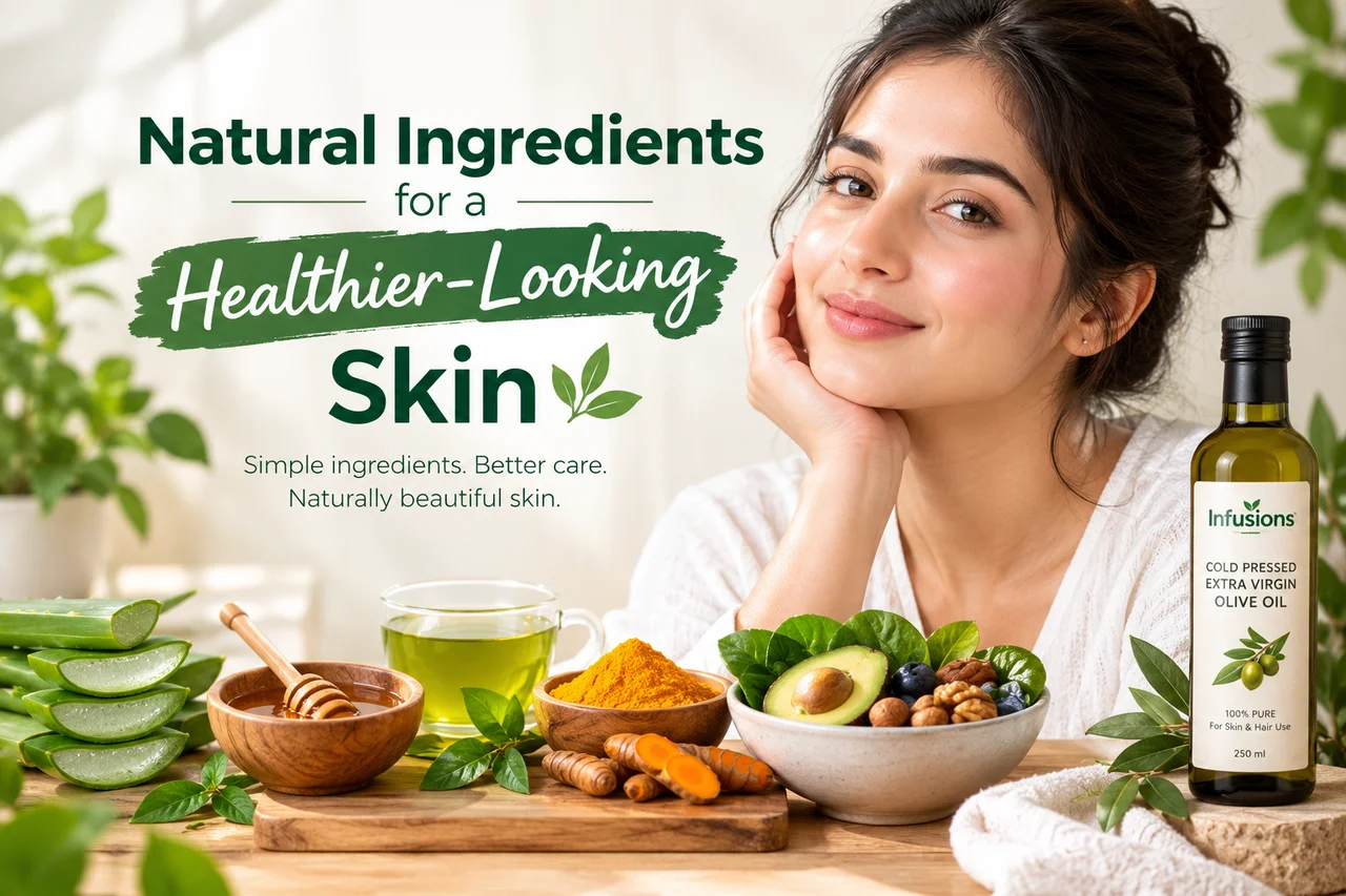 Natural Ingredients for a Healthier-Looking Skin