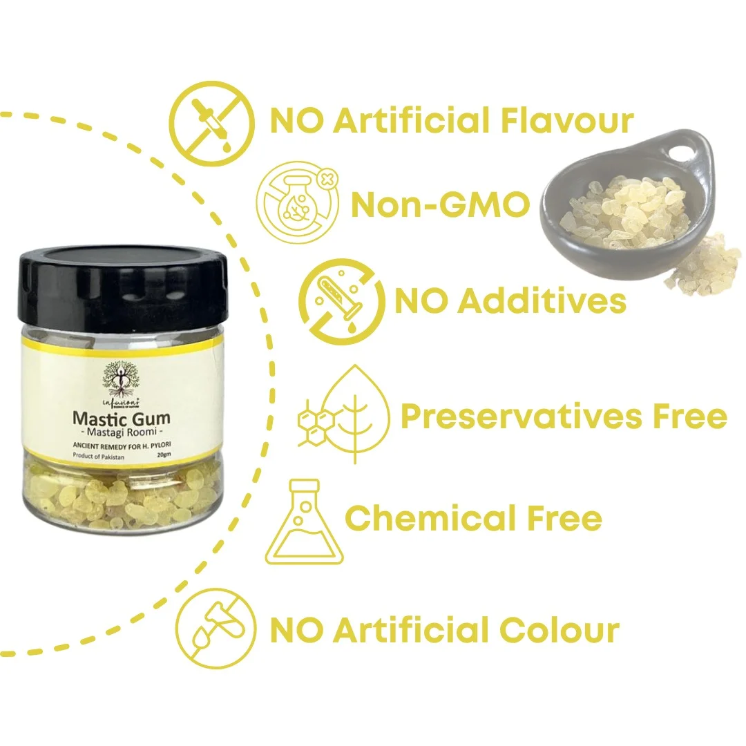 Mastic Gum 100% natural pure quality seals - chemical-free, non-GMO and preservative-free